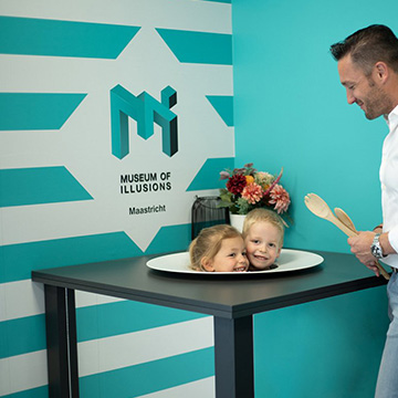 Museum of Illusions, partner Kinderboekenweek Maastricht